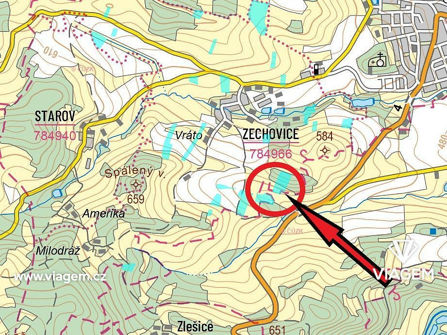 Prodej pole 5 749 m² – fotografie 4