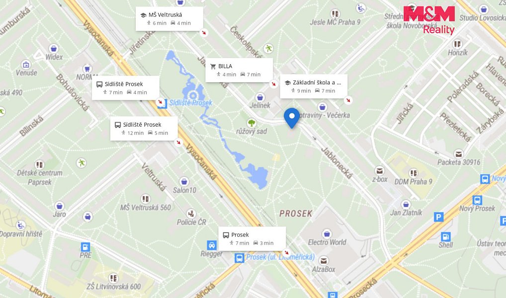 Pronájem bytu 3+1 69 m², Praha – náhled fotky 10