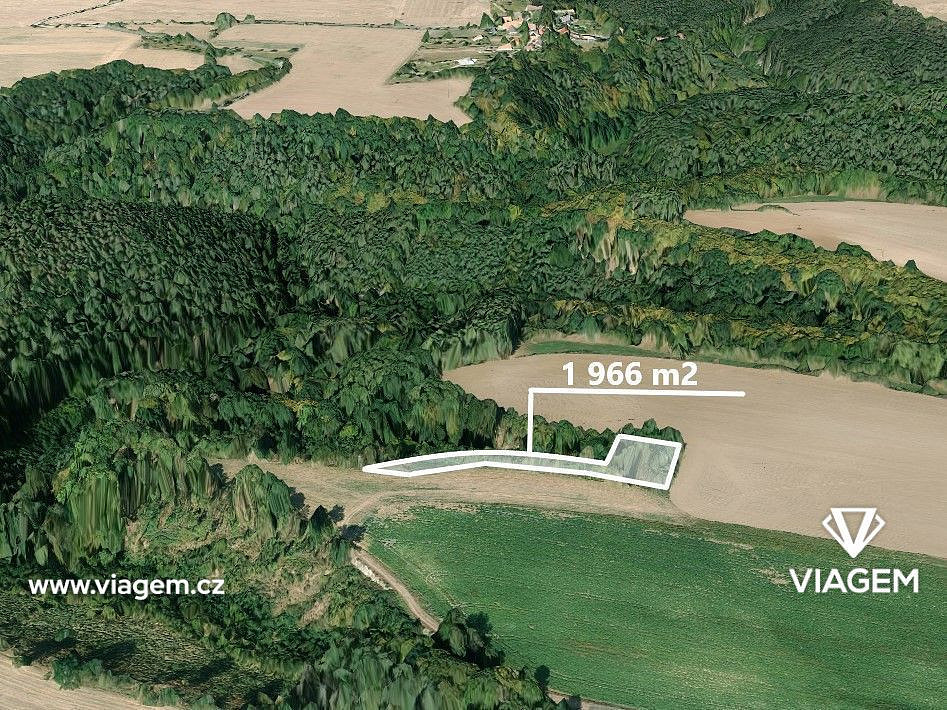 Prodej lesa 1 843 m²