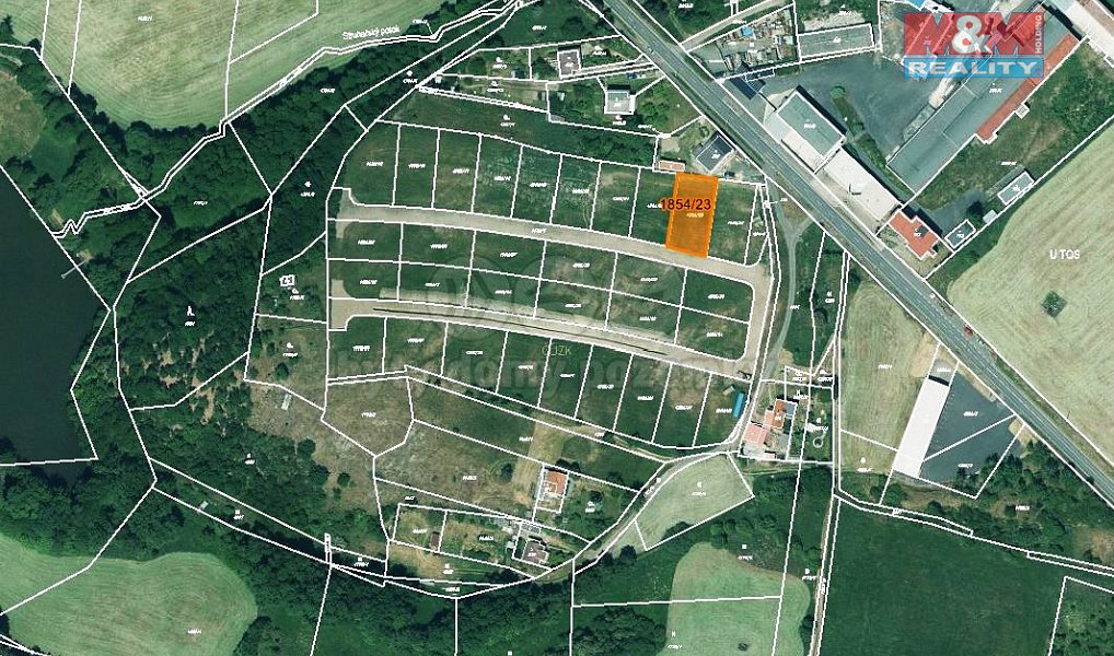 Prodej stavebního pozemku 763 m², Lubenec – fotka 1 z 7
