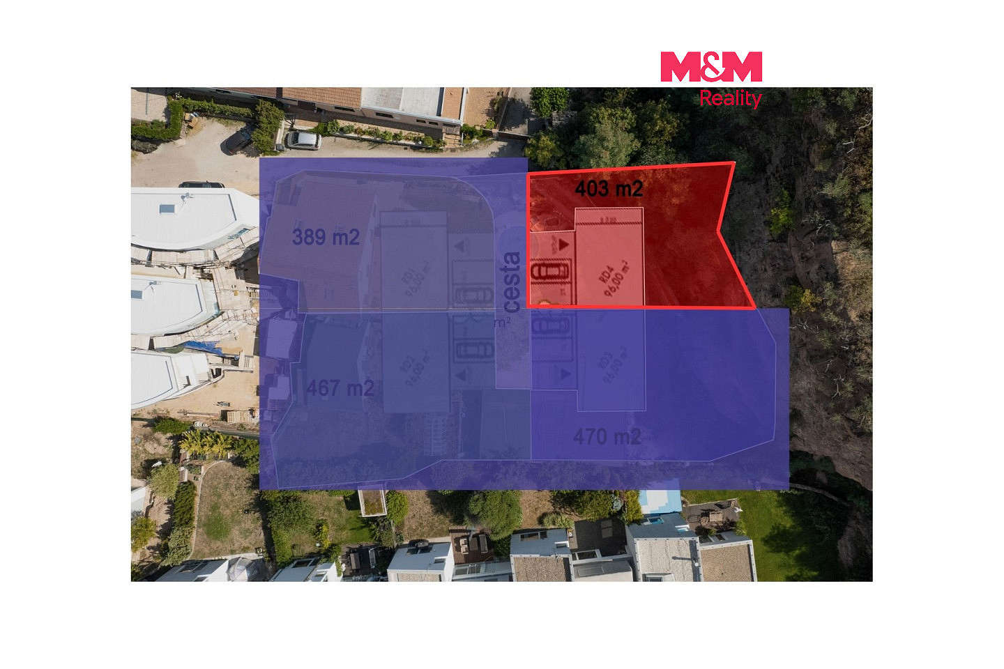 Prodej stavebního pozemku 470 m²