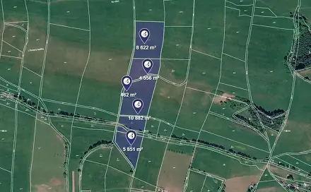 Prodej pole 30 373 m², Čistá u Horek, okres Semily