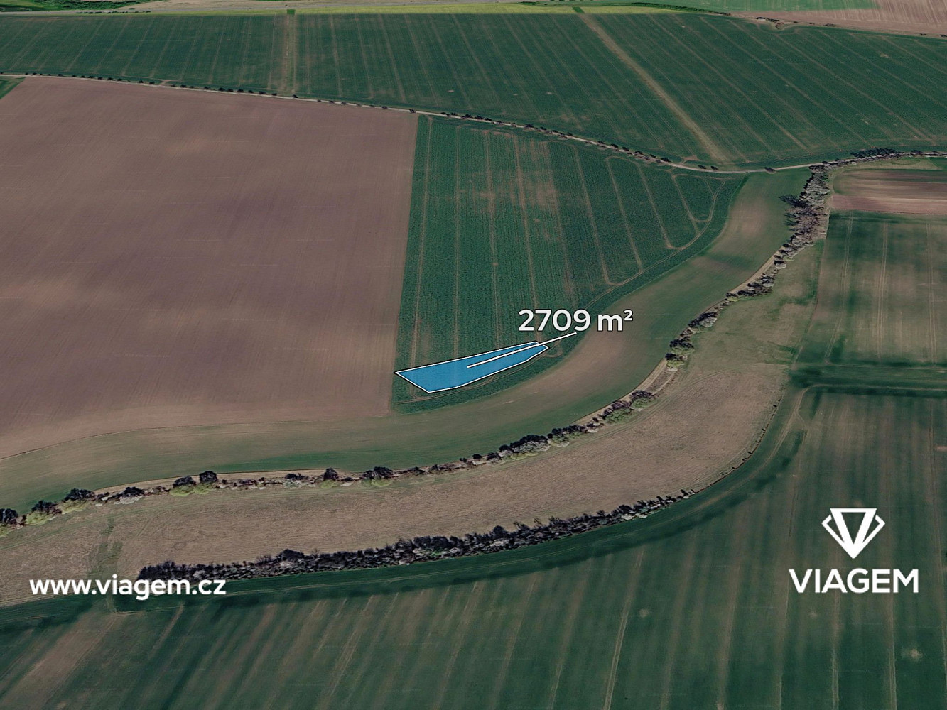 Prodej pole 677 m²