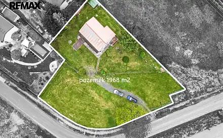 Prodej stavebního pozemku 1 968 m², Černokostelecká, Jevany, okres Praha-východ