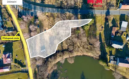 Prodej stavebního pozemku 1 787 m², Stráž - Olešná, okres Tachov