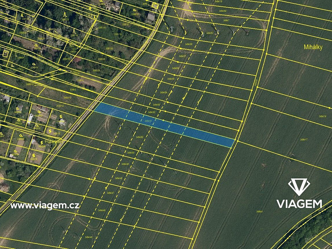 Prodej pole 1 000 m² – fotografie 2