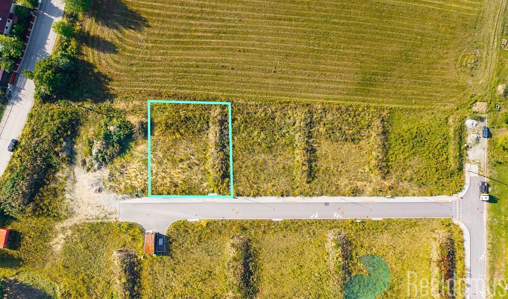 Prodej stavebního pozemku 855 m², Hůry – náhled fotky 3
