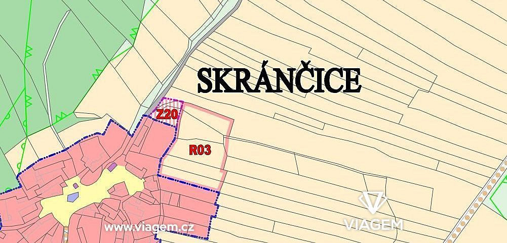 Stavební - bydlení 3 858 m², Podíl 25 % o výměře 965 m² – pohled 2
