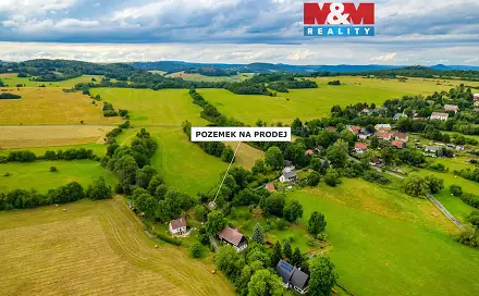 Prodej stavebního pozemku 770 m², Žandov - Velká Javorská, okres Česká Lípa