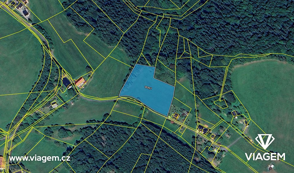 Prodej zahrady 1 289 m², Cotkytle – náhled fotky 4