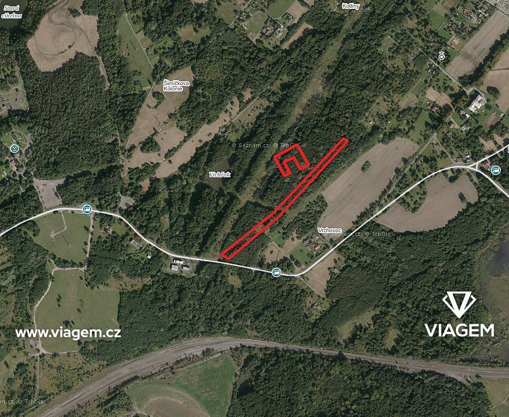 Prodej lesa 2 787 m²