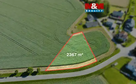 Prodej pole 2 367 m², Havlíčkův Brod - Poděbaby
