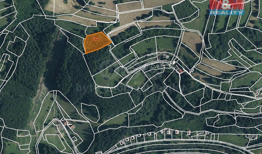 Prodej louky 3 025 m², Huslenky – fotka 1 z 5