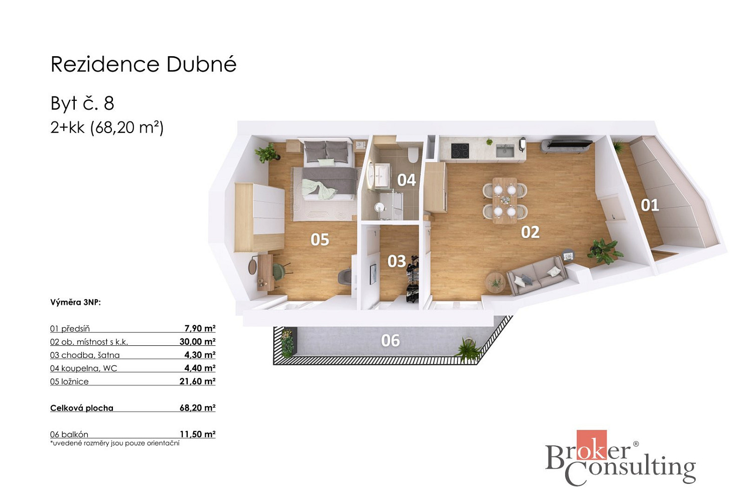 Prodej bytu 2+kk 68 m² — photo 3