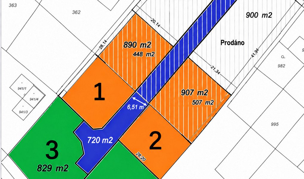Prodej stavebního pozemku 907 m², Bohumín – náhled fotky 5