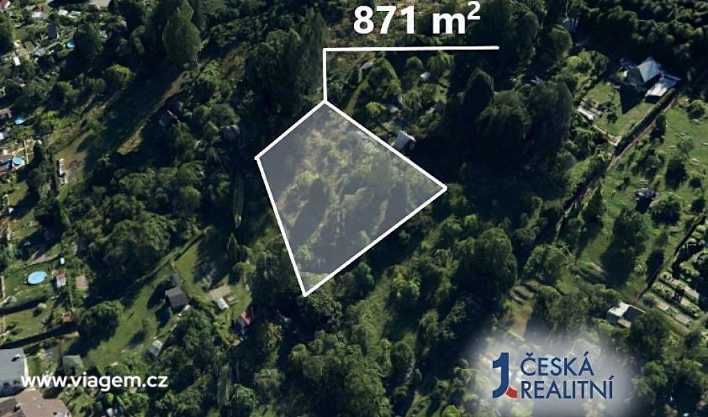 Prodej zahrady 871 m², Česká Třebová – náhled fotky 2