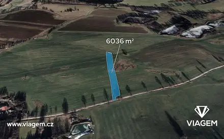Prodej pole 1 006 m², Kunžak, okres Jindřichův Hradec