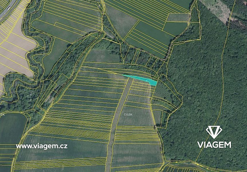 Prodej pole 688 m² – fotografie 3