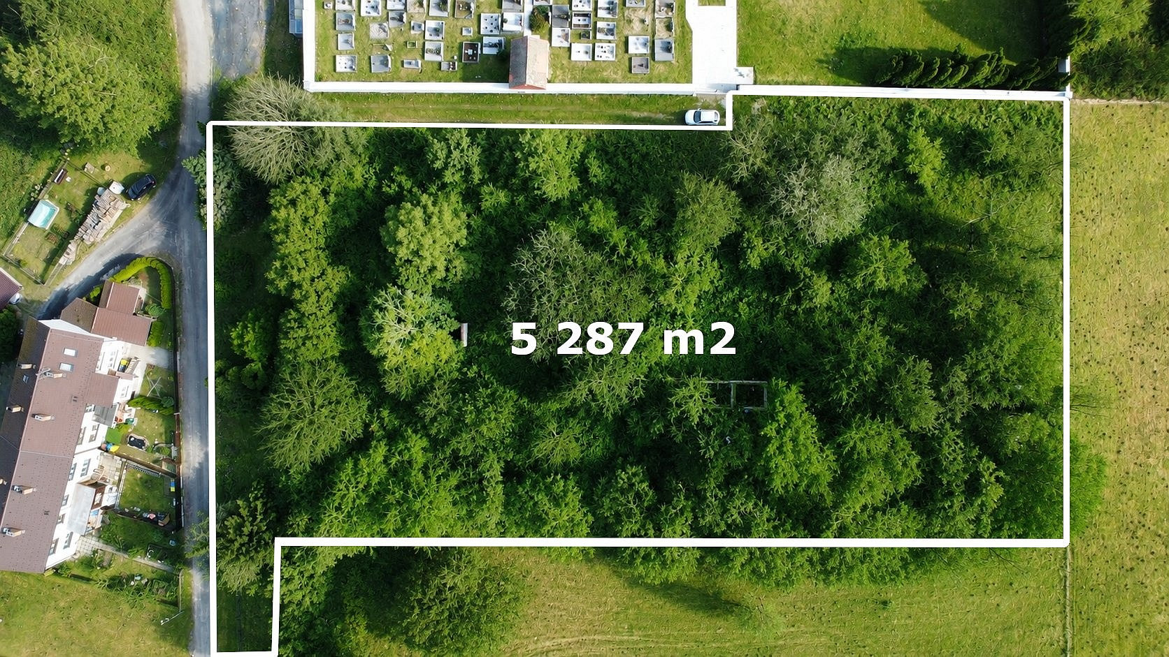 Prodej stavebního pozemku 5 287 m²
