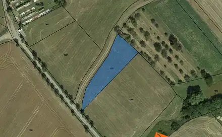 Prodej pole 497 m², Němčice, okres Blansko