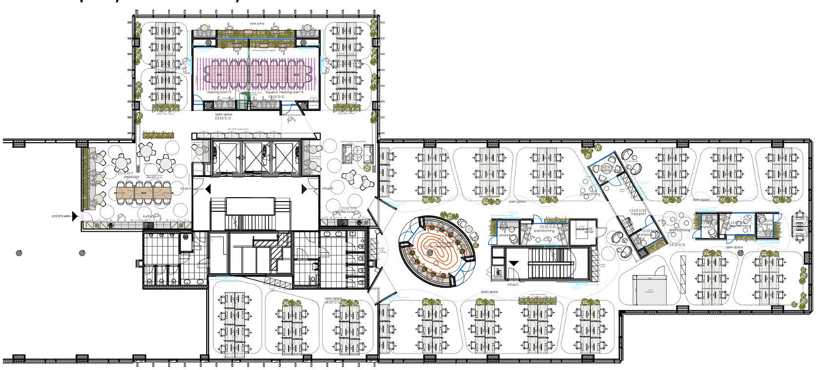 Pronájem kanceláře 1 208 m² – fotografie 3