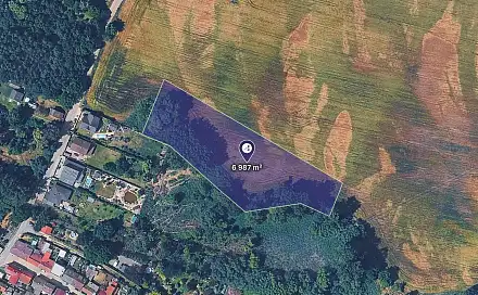Prodej pole 2 620 m², Kostelec nad Labem, okres Mělník