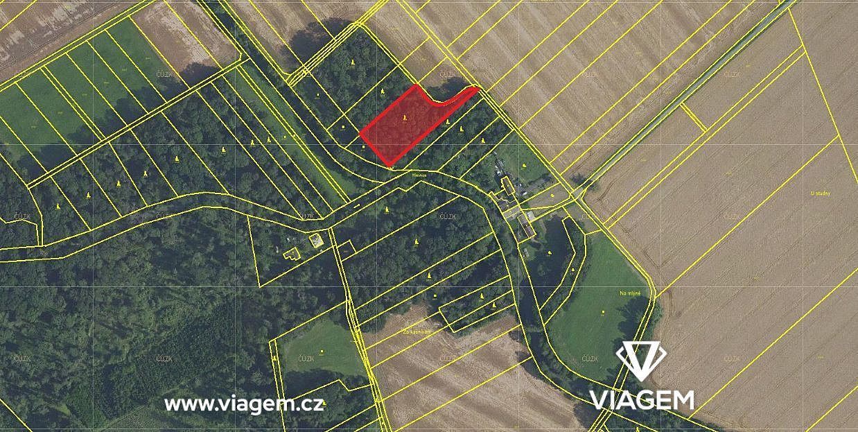 Prodej zahrady 1 814 m²