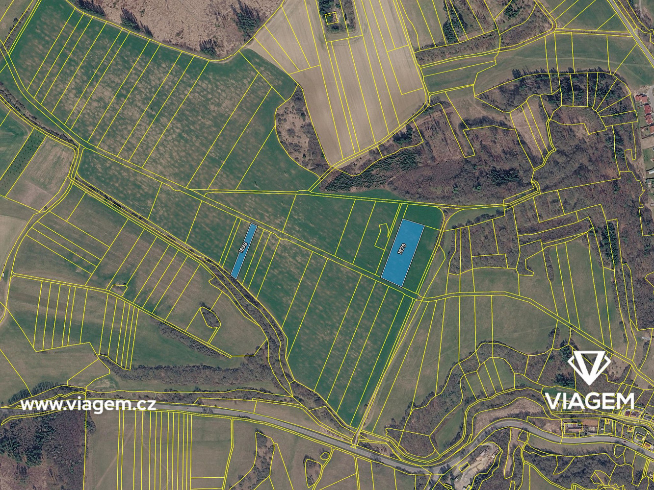 Prodej pole 1 072 m² – fotografie 4