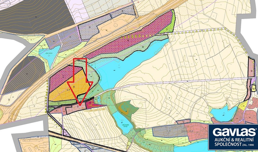 Prodej komerčního pozemku 14 793 m², Drásov – náhled fotky 4