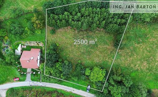 Prodej stavebního pozemku 2 500 m², Hybrálec, okres Jihlava
