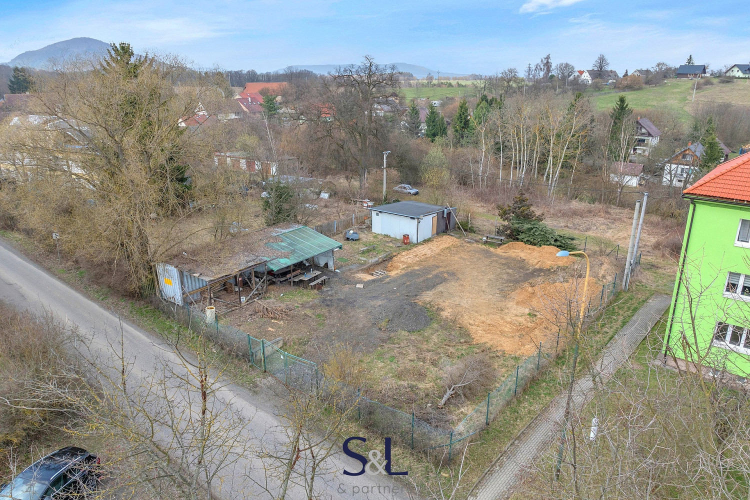 Prodej stavebního pozemku 1 026 m² – pohled 6