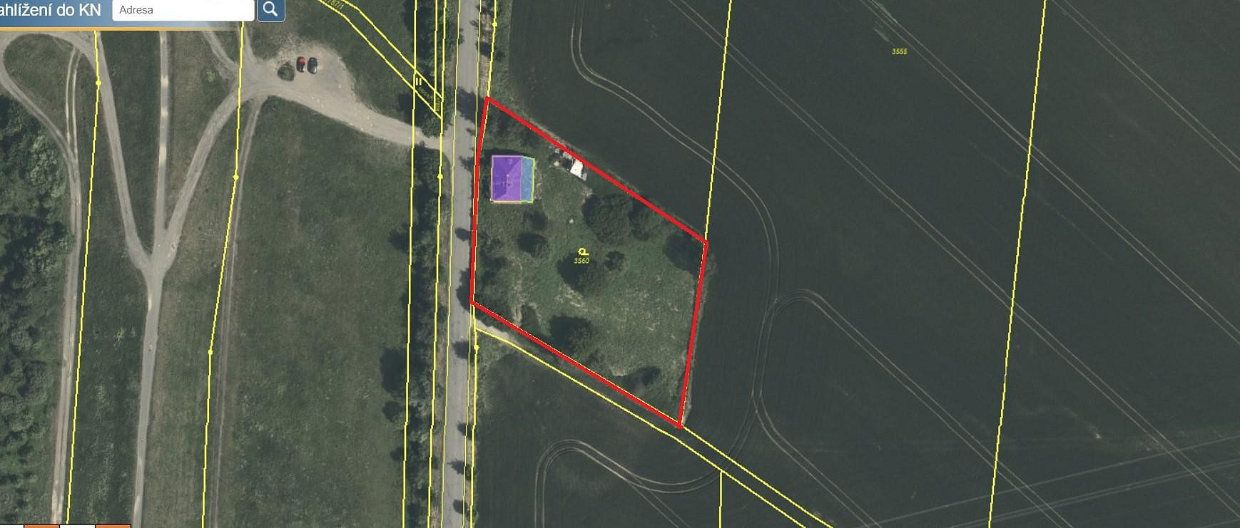 Prodej stavebního pozemku 3 473 m²