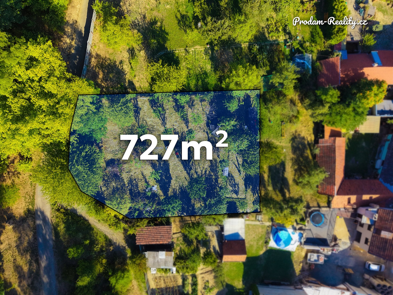 Prodej zahrady 727 m²