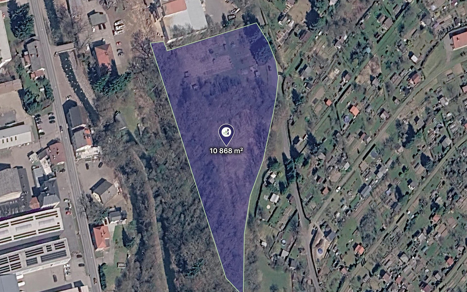 Prodej komerčního pozemku 10 868 m²