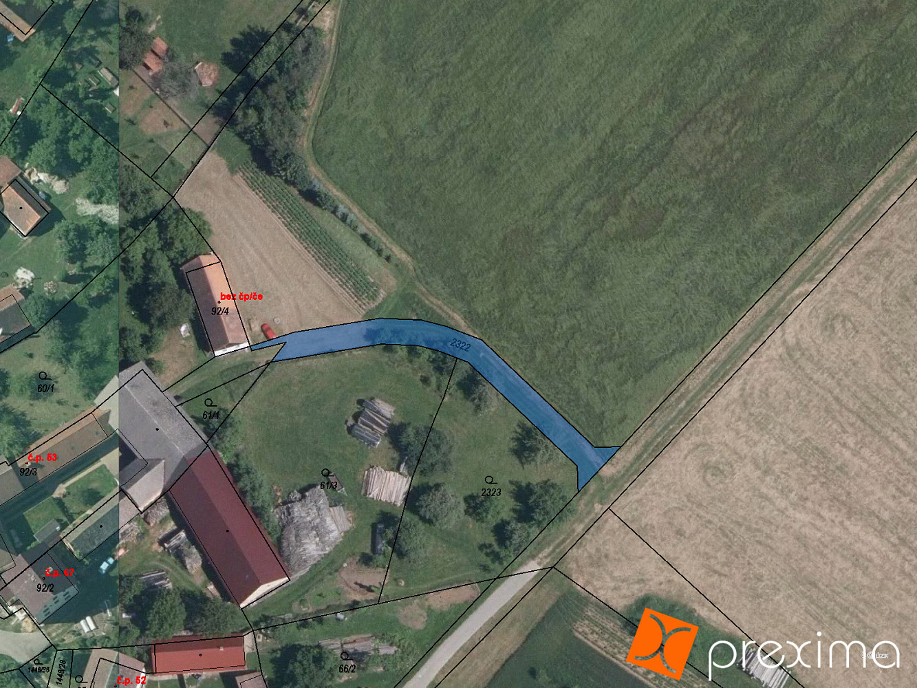 Prodej pozemku 115 m²