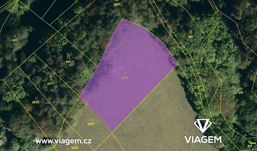 Prodej pole 993 m², Valašské Klobouky – náhled fotky 4