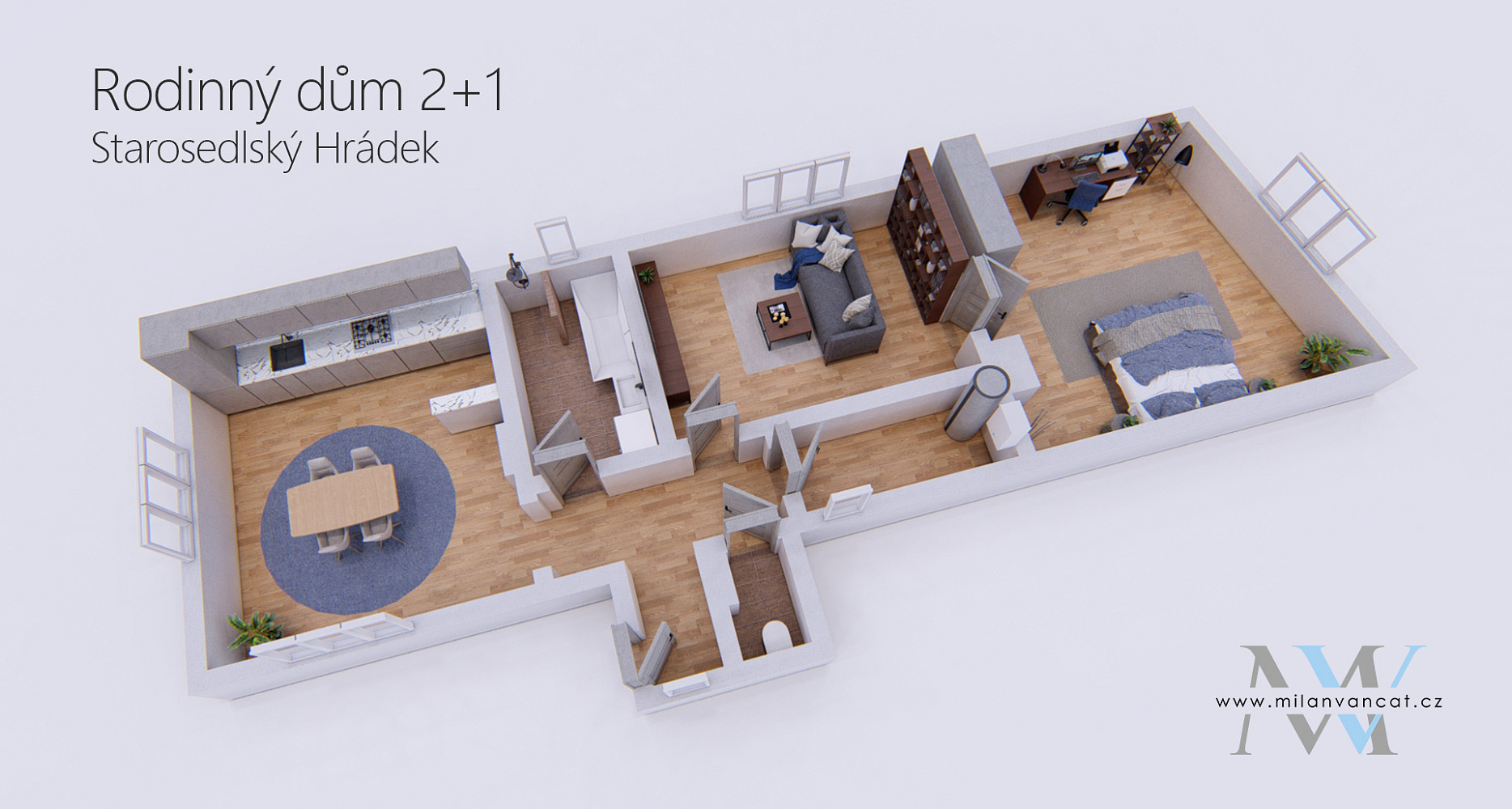 Prodej domu 96 m² s pozemkem 650 m² – fotografie 4