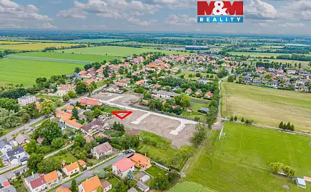 Prodej stavebního pozemku 717 m², Vrbová Lhota, okres Nymburk