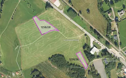 Prodej komerčního pozemku 4 941 m², Borová, okres Svitavy