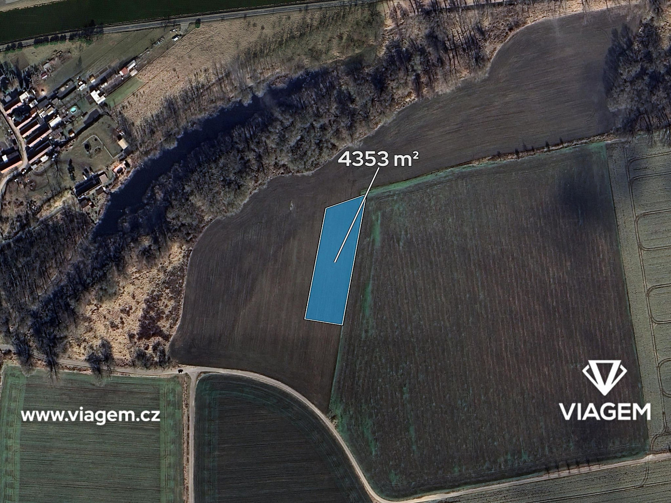 Prodej pole 408 m² – fotografie 2