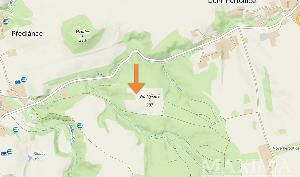 Prodej pole 14 573 m², Višňová – náhled fotky 3