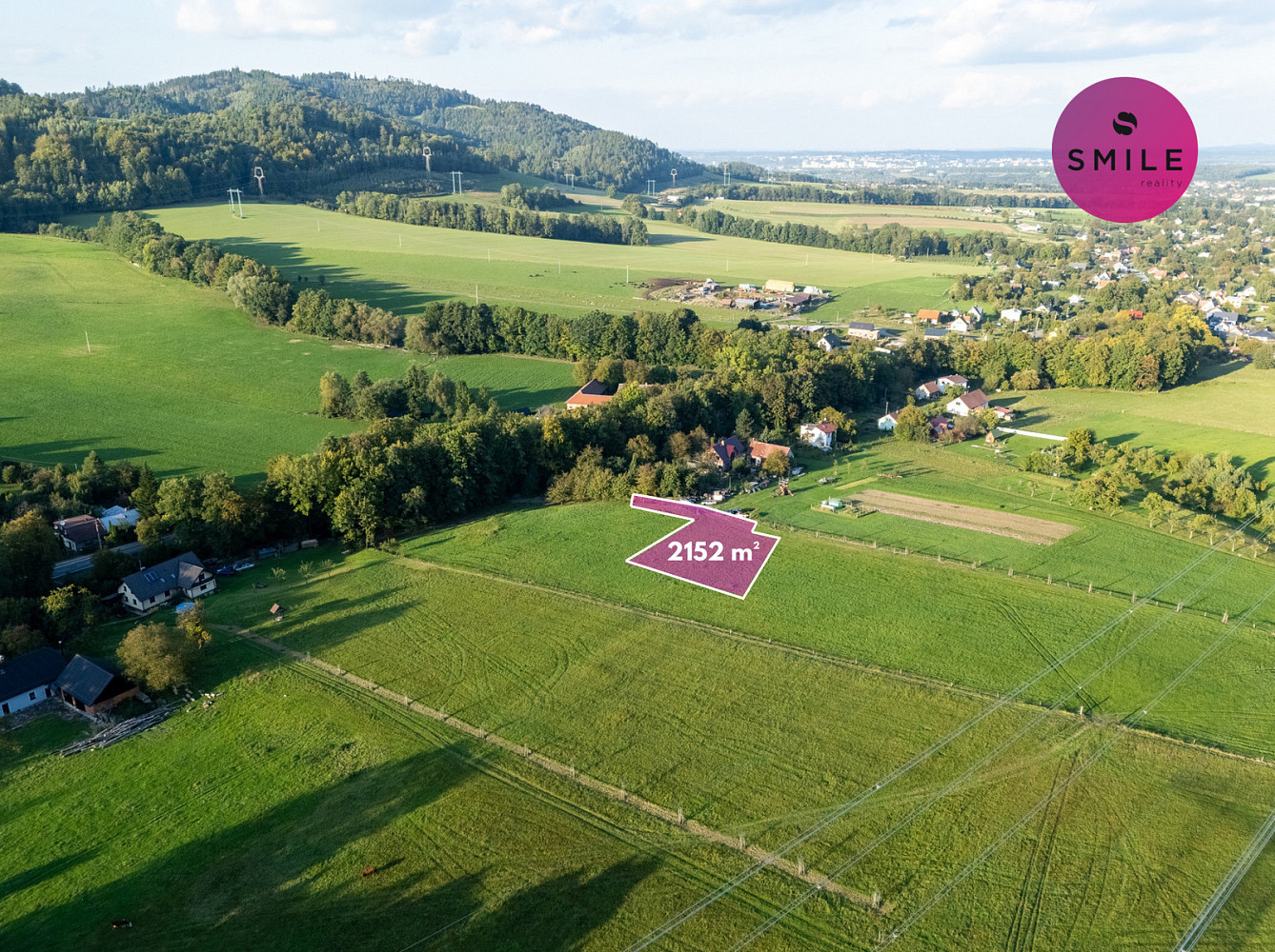 Prodej stavebního pozemku 2 152 m²