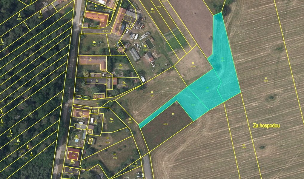 Prodej pozemku, 3367 m², Kutná Hora, Rohozec
