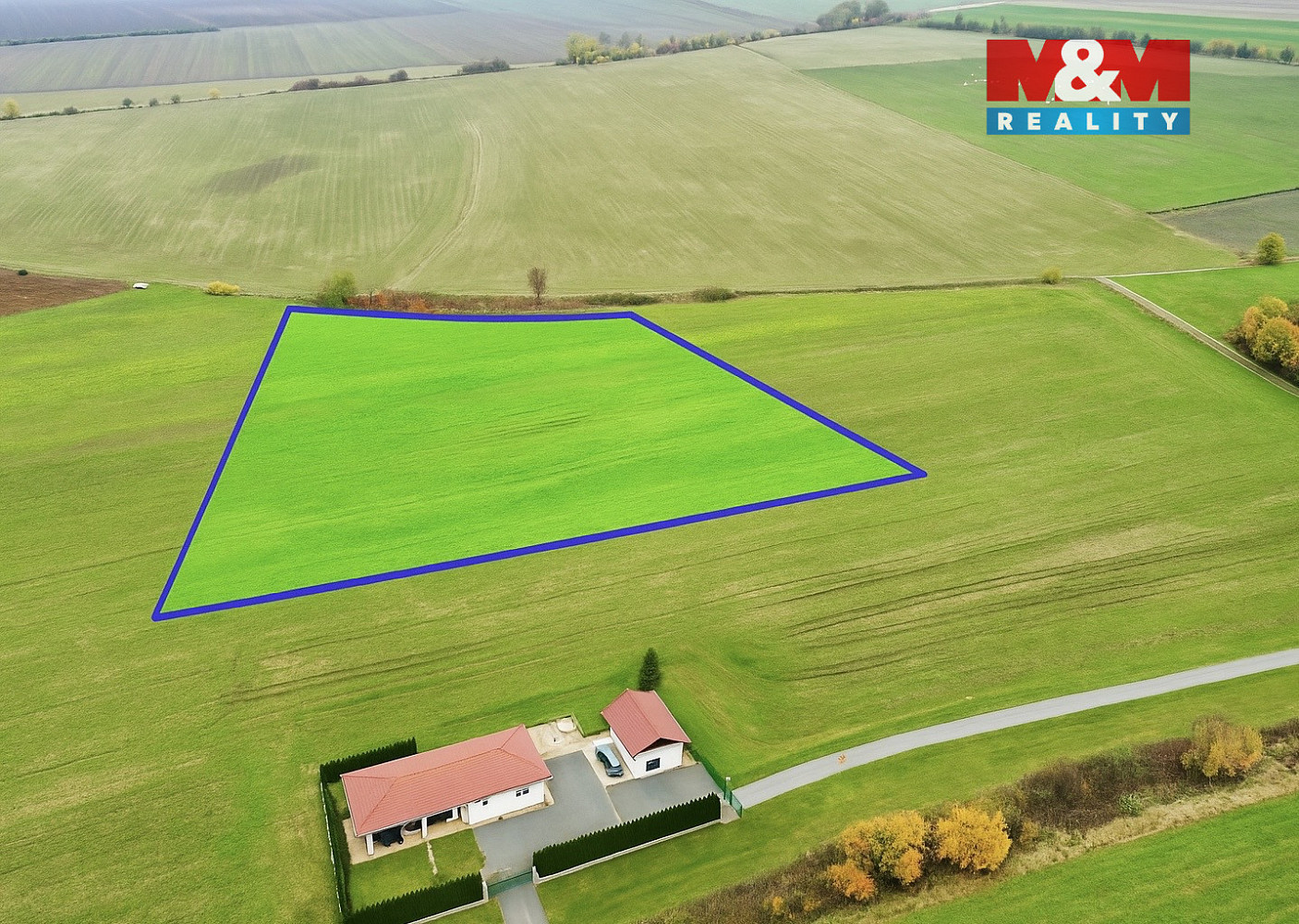 Prodej pole 15 909 m² – pohled 2