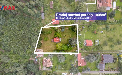 Prodej stavebního pozemku 2 065 m², Stříbrná Lhota, Mníšek pod Brdy, okres Praha-západ
