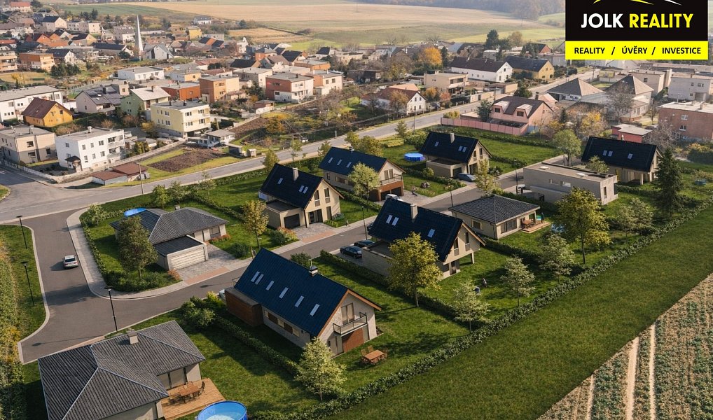 Prodej stavebního pozemku 585 m², Služovice – náhled fotky 2