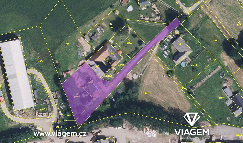 Prodej stavebního pozemku 225 m², Ostrov – náhled fotky 4