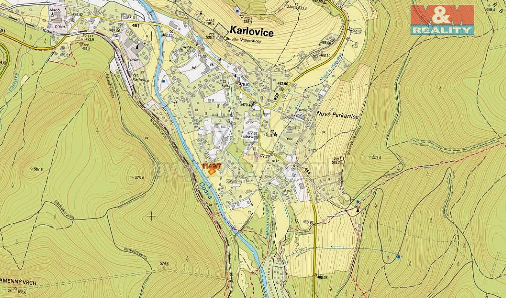 Prodej pozemku 603 m², Karlovice – náhled fotky 2
