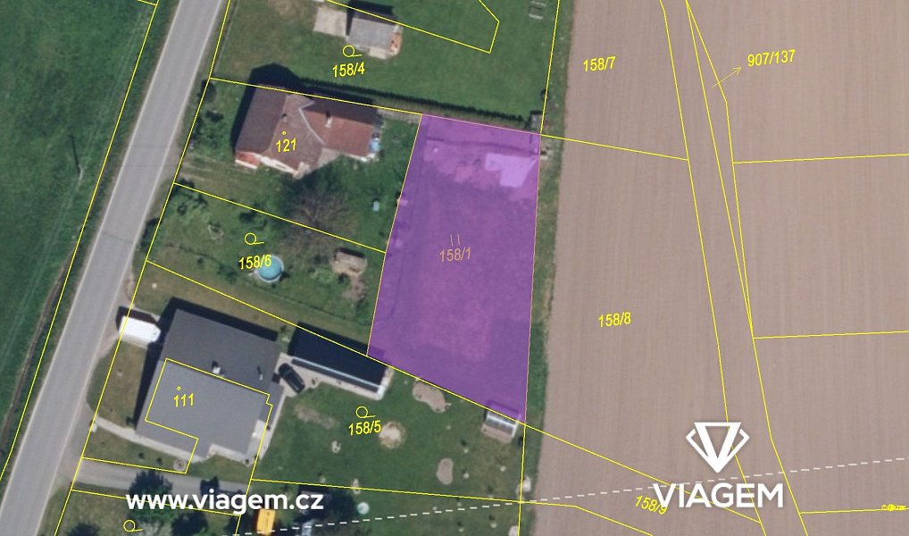 Prodej zahrady 377 m², Olešnice – náhled fotky 4