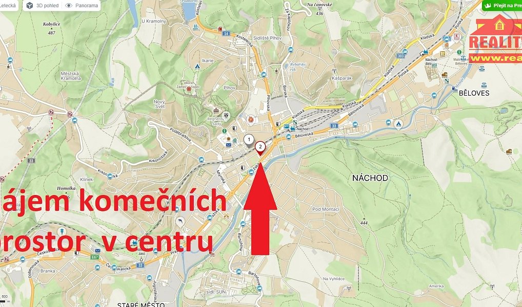 Pronájem kanceláře 15 m², Náchod – náhled fotky 22